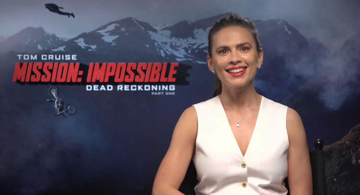 Hayley Atwell stars in 'Mission: Impossible Dead Reckoning - Part One' from Paramount Pictures and Skydance.