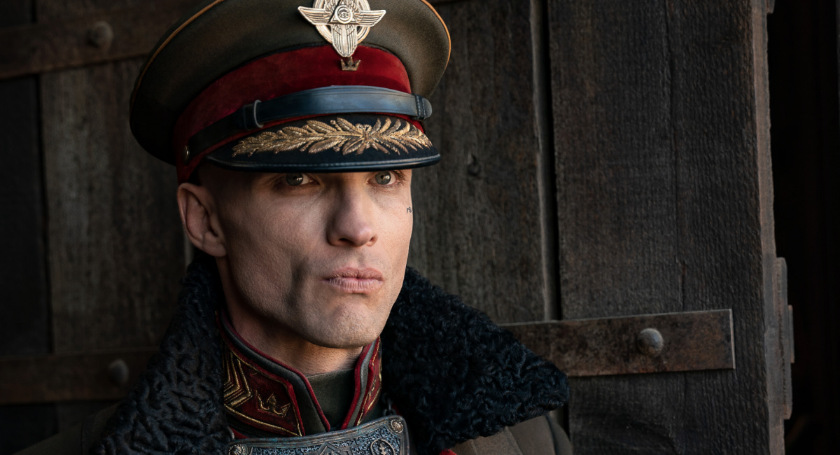 Ed Skrein as Atticus Noble in 'Rebel Moon.'