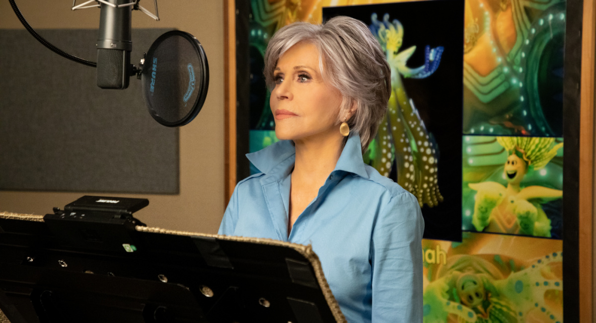 Jane Fonda voices Grandmamah in DreamWorks Animation’s 'Ruby Gillman, Teenage Kraken,' directed by Kirk DeMicco.