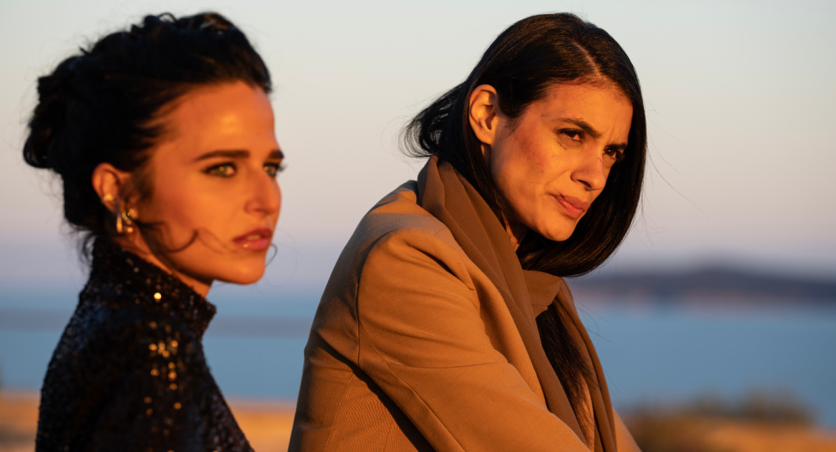 Stephanie Nur as Aaliyah and Laysla De Oliveira as Cruz Manuelos in 'Special Ops: Lioness' streaming on Paramount+, 2023.