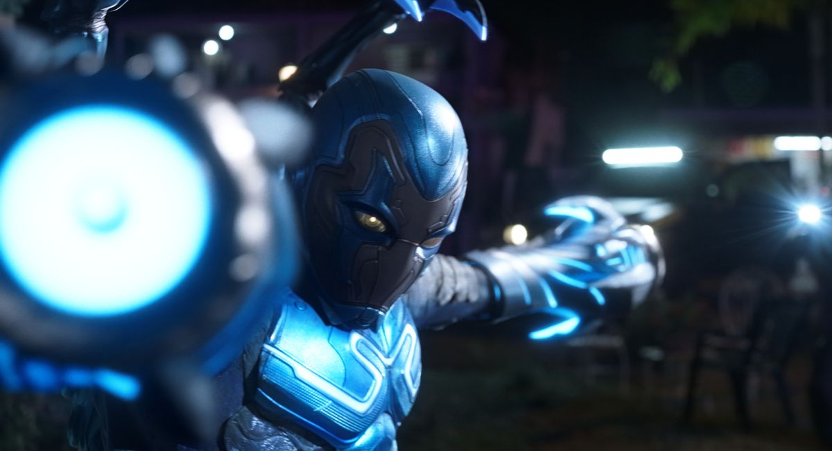 Xolo Mariduena as Jaime Reyes in Warner Bros. Pictures’ action adventure Blue Beetle,' a Warner Bros. Pictures release.