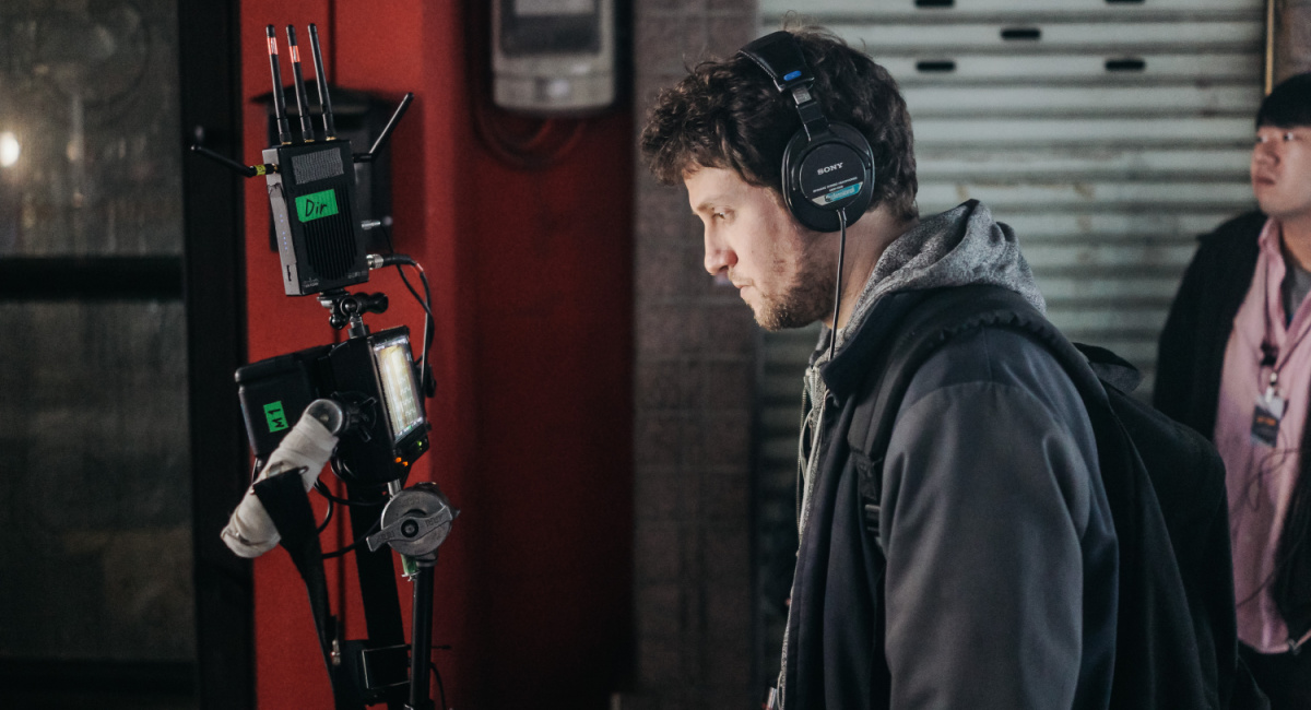 Director Samuel Bodin of the Horror/Thriller film, 'Cobweb,' a Lionsgate release.