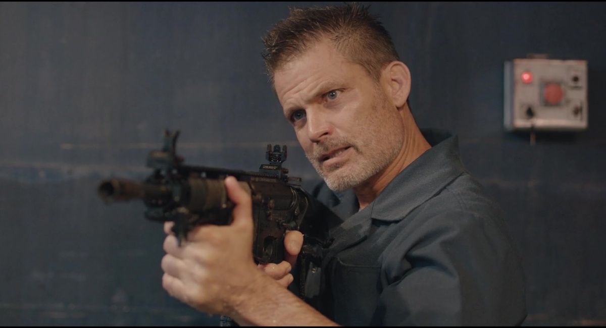 Casper Van Dien as Russell Cody in the action thriller, 'The Flood,' a Saban Films release.