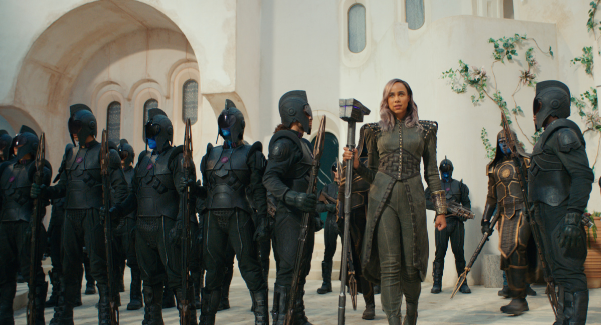 Zawe Ashton as Dar-Benn in Marvel Studios' 'The Marvels.'