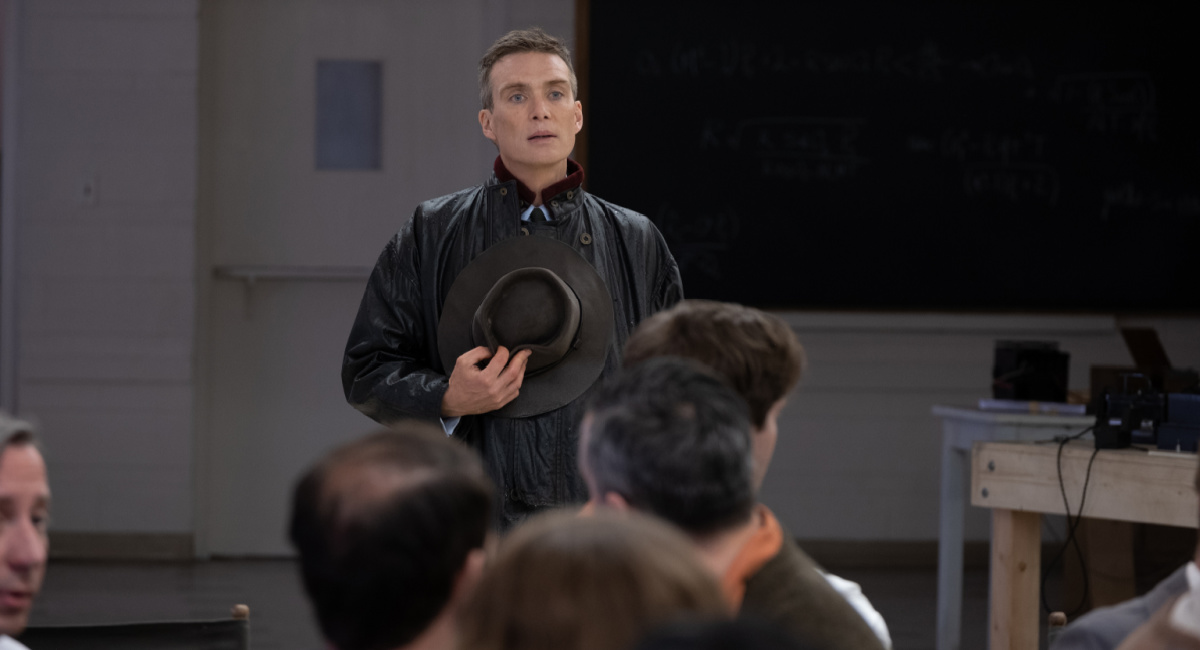 Cillian Murphy is J. Robert Oppenheimer in 'Oppenheimer,' written, produced, and directed by Christopher Nolan.