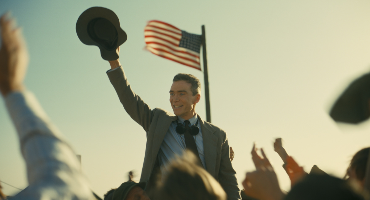 Cillian Murphy is J. Robert Oppenheimer in 'Oppenheimer,' written, produced, and directed by Christopher Nolan.