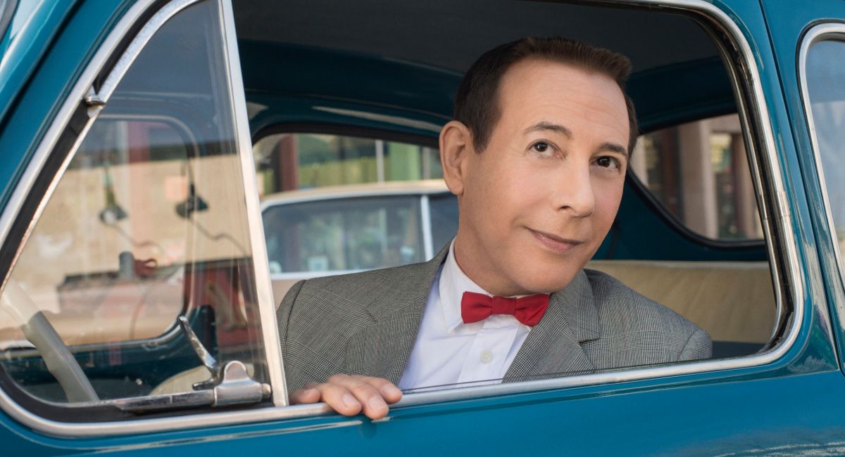 Paul Reubens as Pee-wee Herman in Netflix's 'Pee-wee's Big Holiday.'