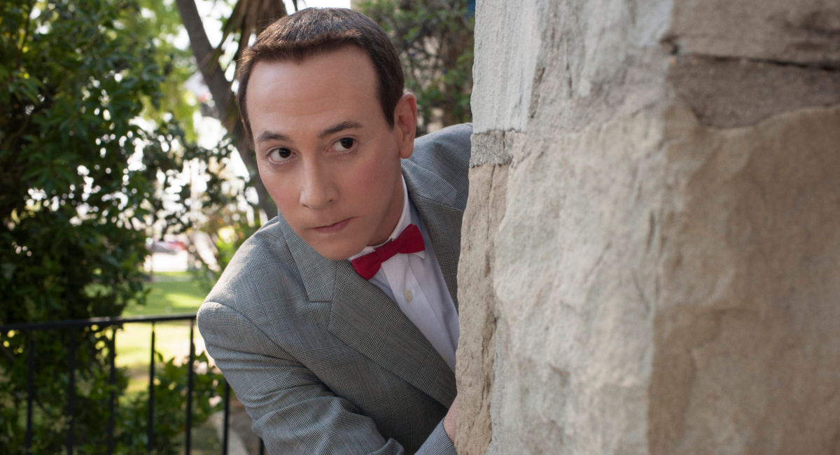 Paul Reubens as Pee-wee Herman in Netflix's 'Pee-wee's Big Holiday.'