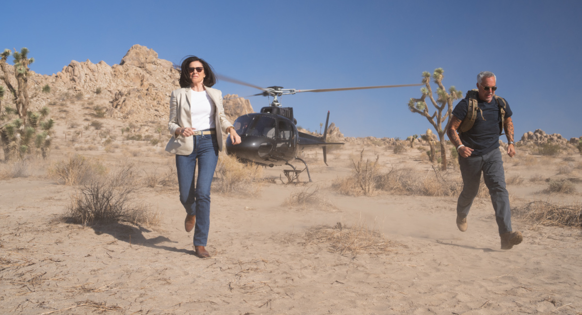 Honey Chandler (Mimi Rogers) and Bosch (Titus Welliver) reunite in season 2 of 'Bosch: Legacy.'