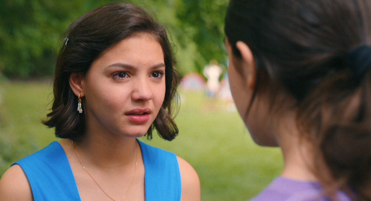 Samantha Lorraine as Lydia Rodriguez Katz and Sunny Sandler as Stacy Friedman in 'You Are So Not Invited To My Bat Mitzvah.'