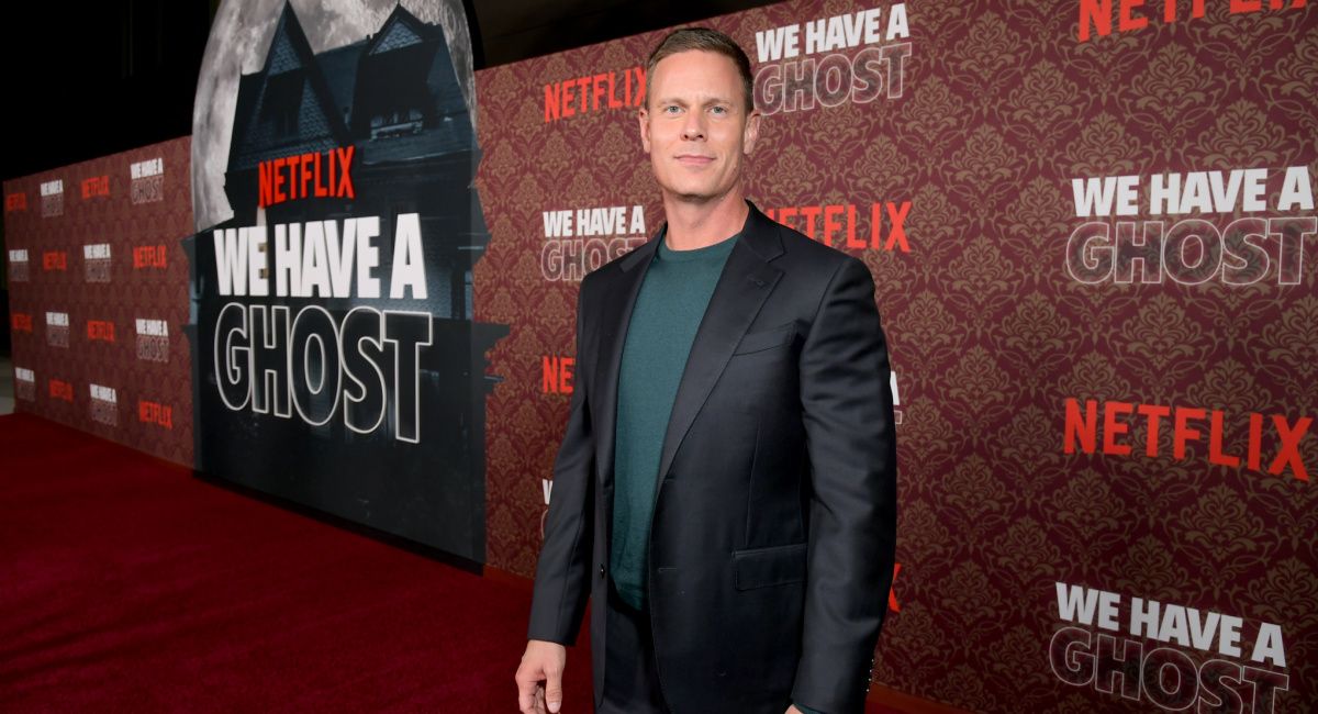 Christopher Landon attends Netflix's 'We Have A Ghost' Premiere on February 22, 2023 in Los Angeles, California.