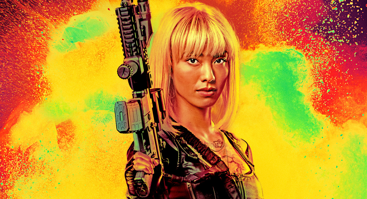 Levy Tran as Lash in 'Expend4bles.'