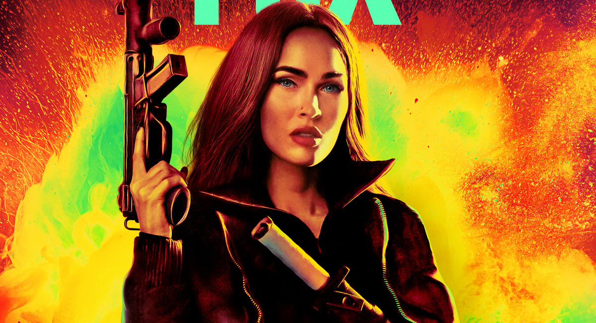 Megan Fox as Gina in 'Expend4bles.'