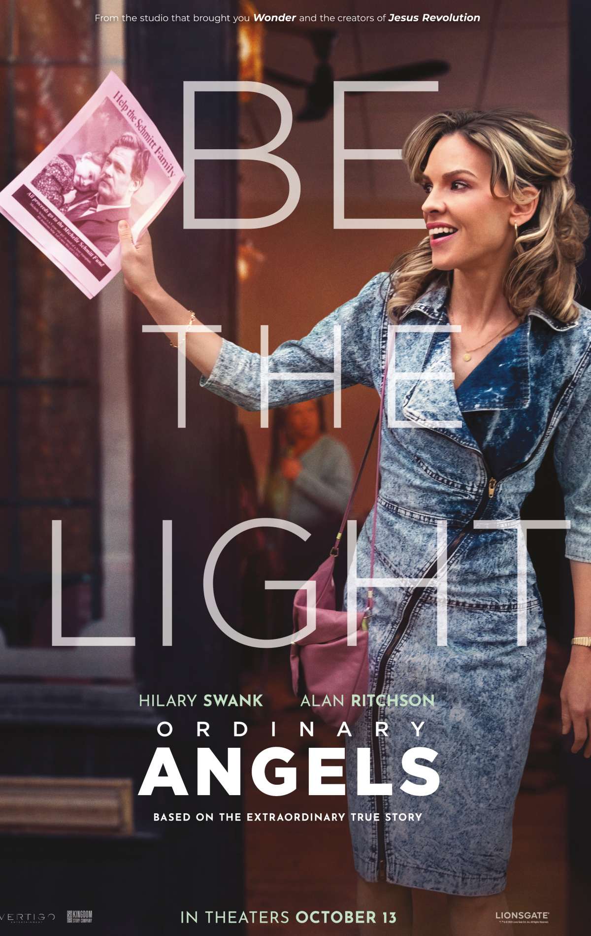 'Ordinary Angels' opens in theaters on October 13th.
