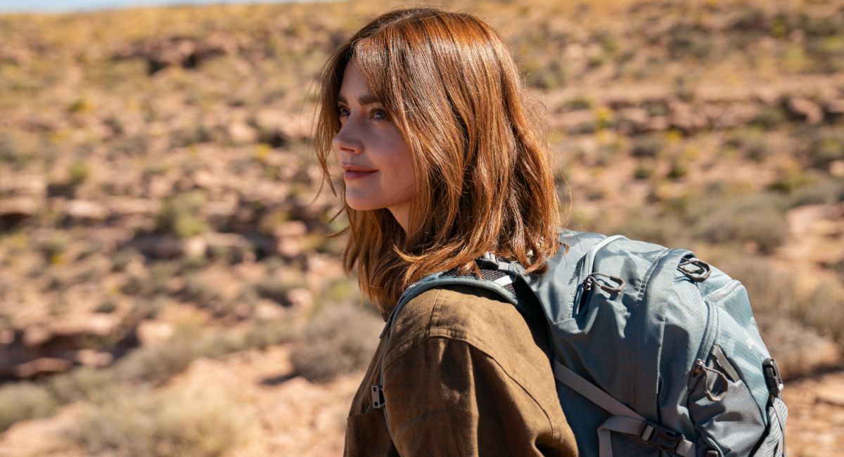 Jenna Coleman as Liv in Prime Video's 'Wilderness.'