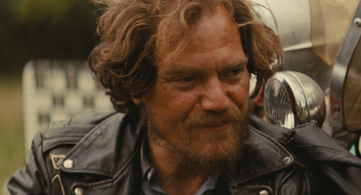 Michael Shannon as Zipco in 20th Century Studios' 'The Bikeriders'.