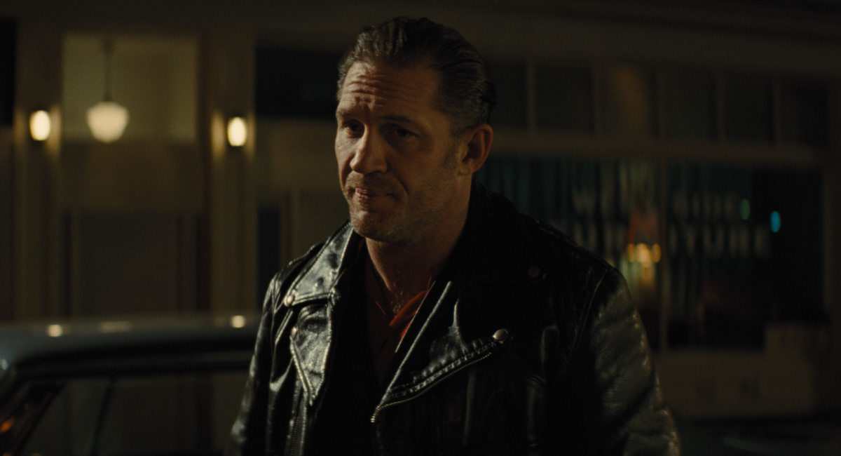 Tom Hardy as Danny in 20th Century Studios' 'The Bikeriders'.