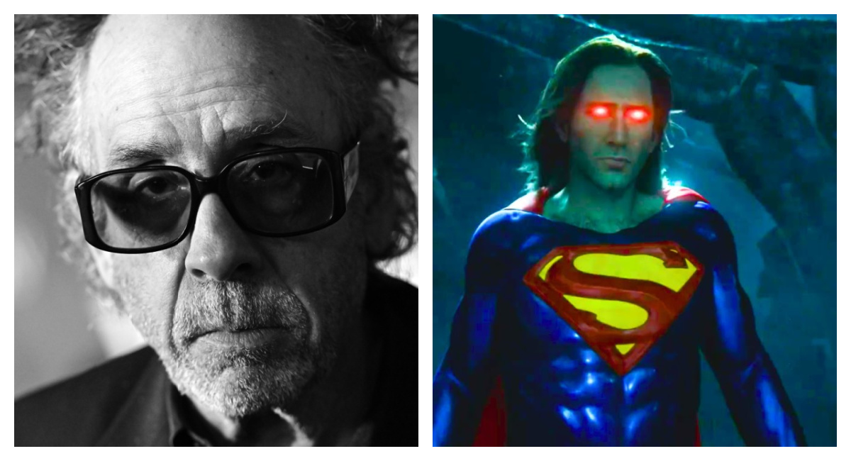 Tim Burton Disapproved of Nic Cage s Superman Appearing in The