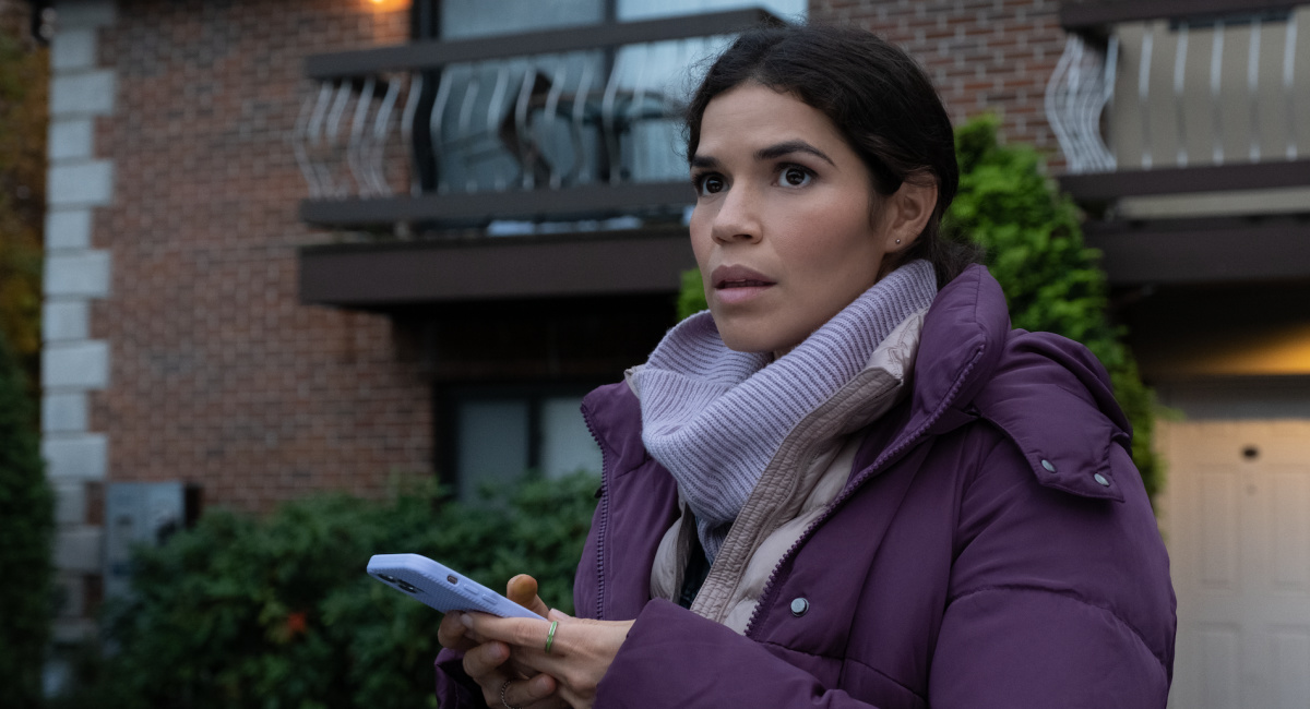 America Ferrera stars in 'Dumb Money.'