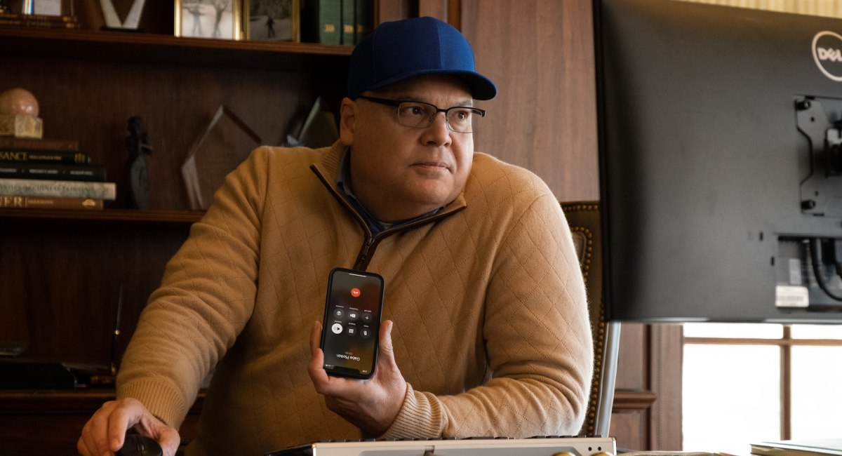 Vincent D’Onofrio stars as Steve Cohen in 'Dumb Money.'