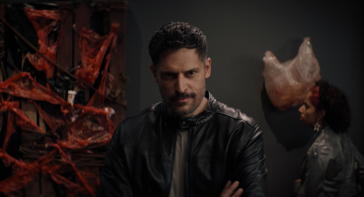 Joe Manganiello as Reggie Pitt in Shout! Studio's 'The Kill Room.'