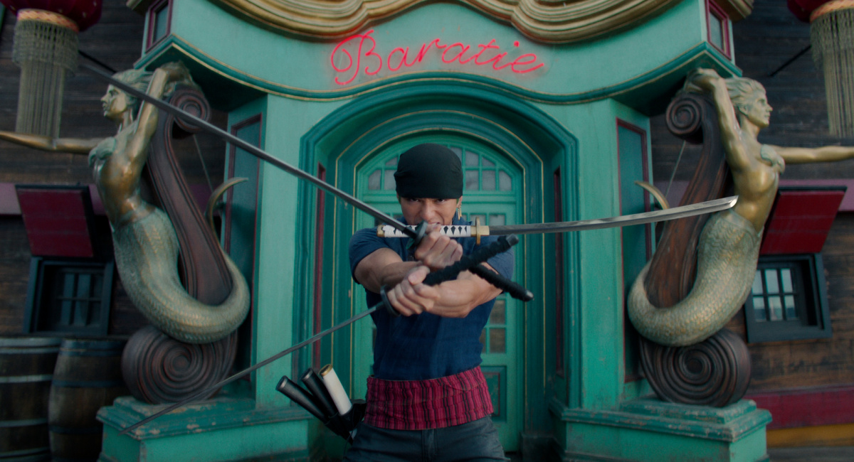 Mackenyu Arata as Roronoa Zoro in season 1 of 'One Piece.'