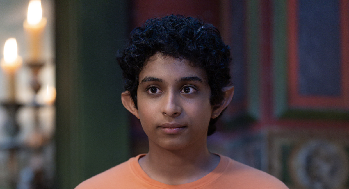 Aryan Simhadri in 'Percy Jackson & The Olympians.'