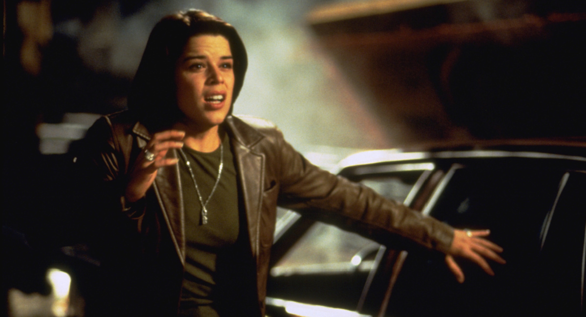 Neve Campbell as Sidney Prescott in 1997's 'Scream 2.'