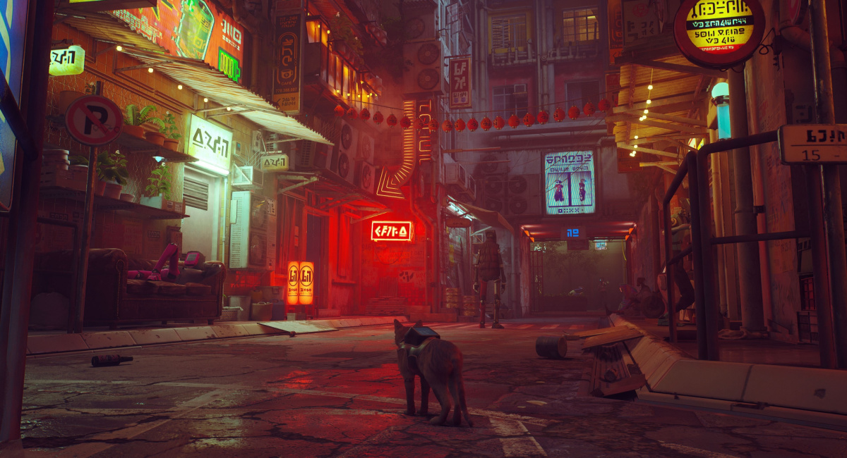 'Stray' video game.