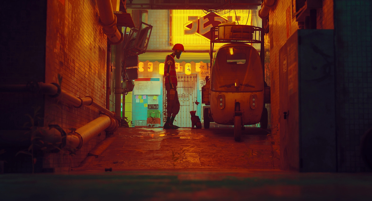 'Stray' video game.