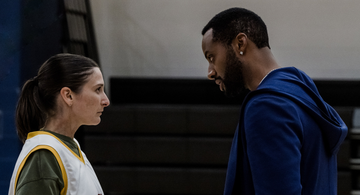 Macaulee Cassaday and Jordan Johnson-Hinds in 'Warrior Strong.'
