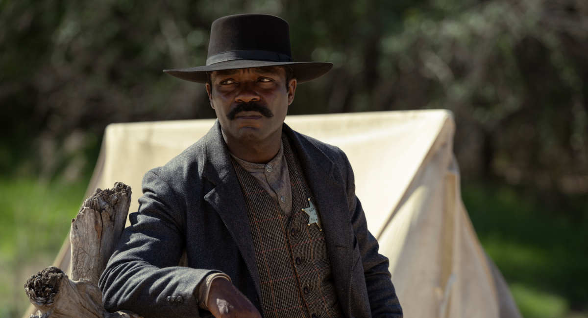 David Oyelowo as Bass Reeves in 'Lawmen: Bass Reeves' streaming on Paramount+, 2023.
