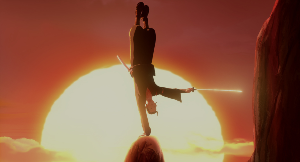Maya Erskine as Mizu in 'Blue Eye Samurai.'