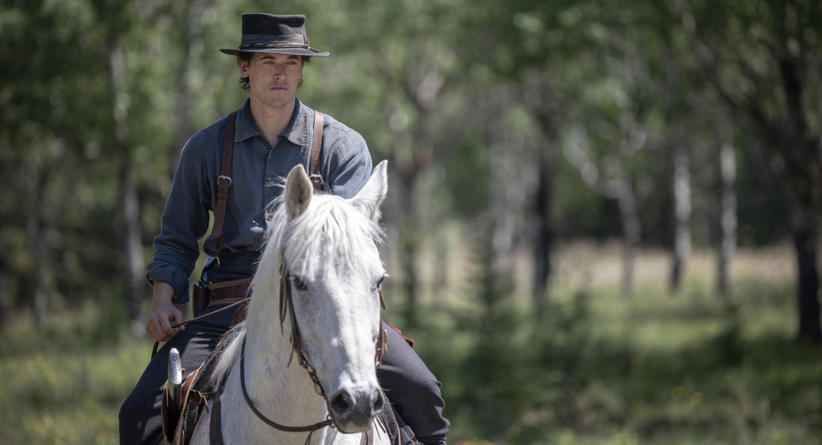 Tom Blyth in 'Billy the Kid' season 2.