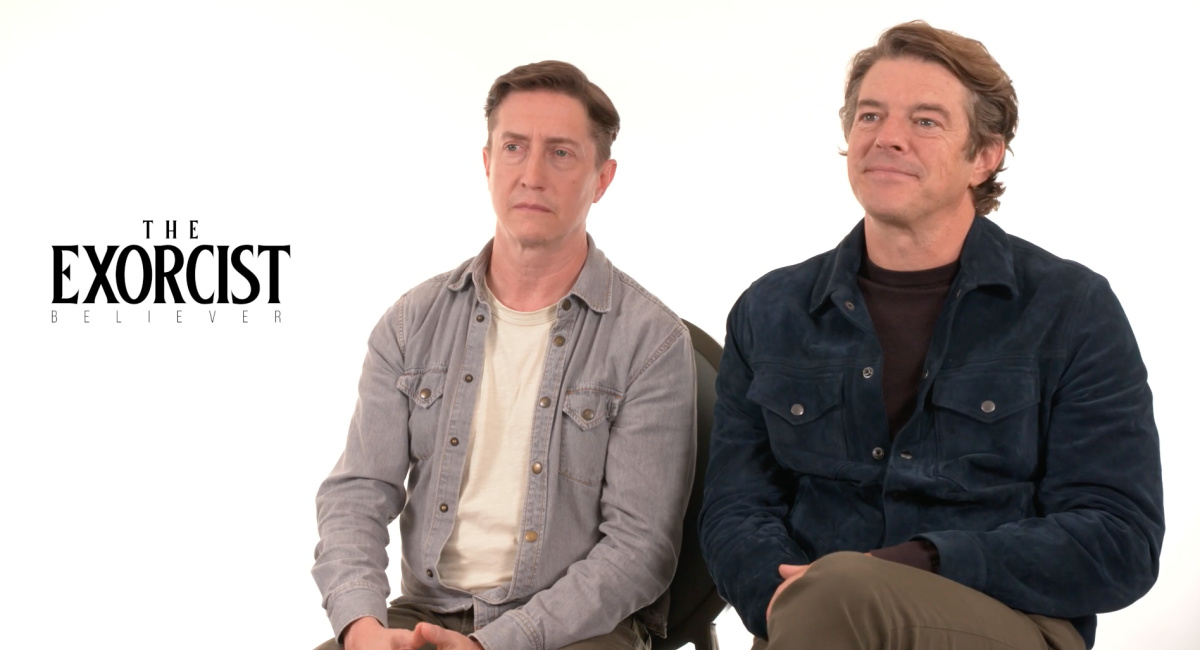 'The Exorcist: Believer' director David Gordon Green and producer Jason Blum.