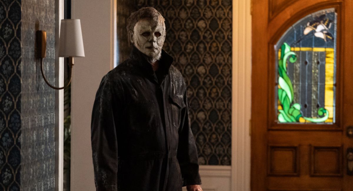 Michael Myers (aka The Shape) in 'Halloween Ends,' co-written, produced and directed by David Gordon Green.