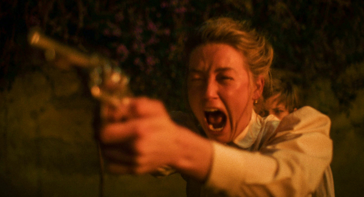 Amber Heard as Grace Burnham in the thriller, 'In the Fire,' a Saban Films release.