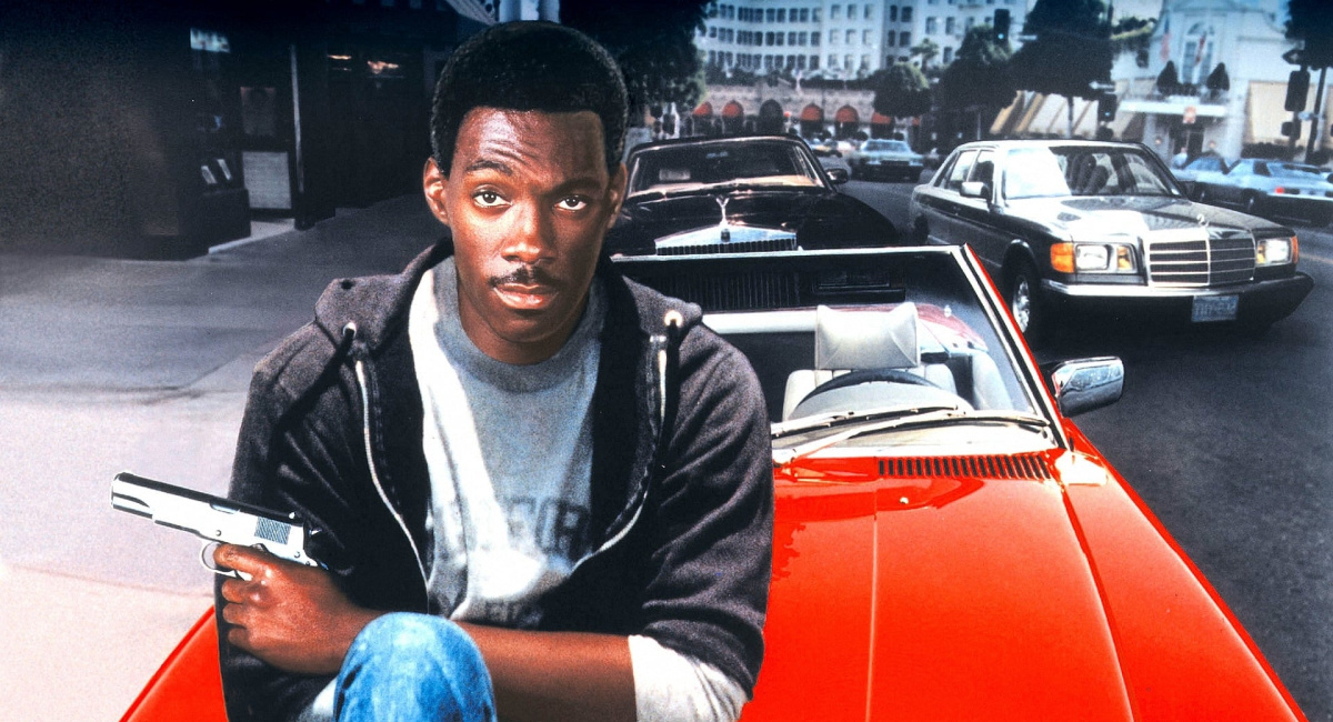 Eddie Murphy as Axel Foley in 'Beverly Hills Cop'.