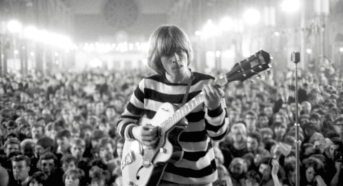 “Brian plays” by John “Hoppy” Hopkins © 1964 ESTATE OF J V L HOPKINS. From 'The Stones and Brian Jones,' a Magnolia Pictures release.