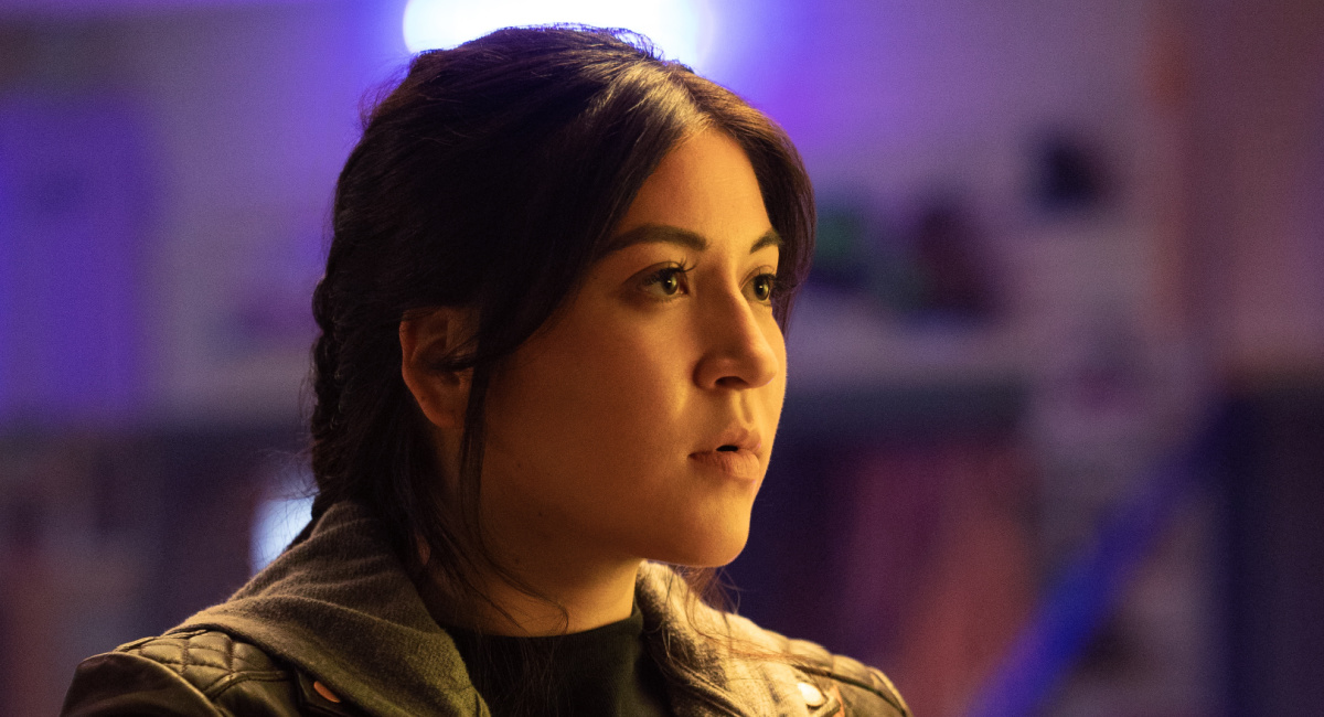Alaqua Cox as Maya Lopez in Marvel Studios' 'Echo,' releasing on Hulu and Disney+.