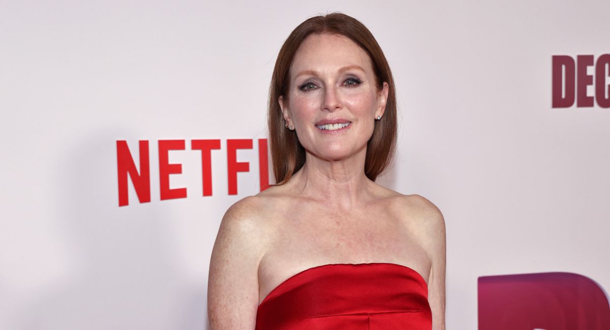 Julianne Moore attends Netflix's 'May December' Los Angeles premiere at Academy Museum of Motion Pictures on November 16, 2023 in Los Angeles, California. Photo by Natasha Campos/Getty Images for Netflix.