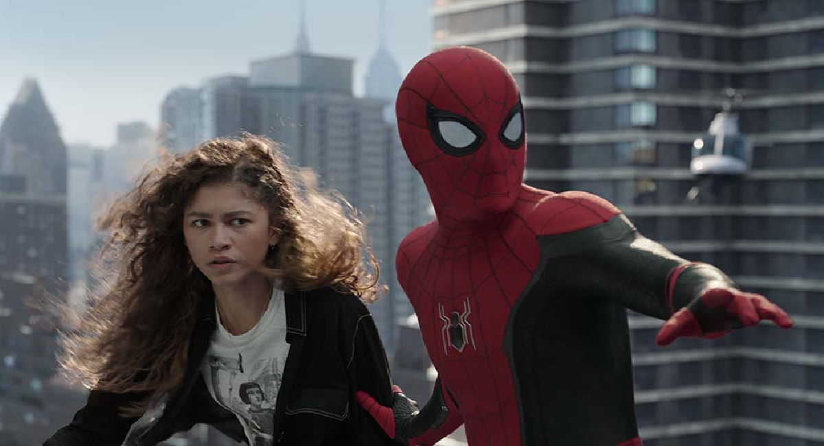 Zendaya and Tom Holland in 'Spider-Man: No Way Home'.