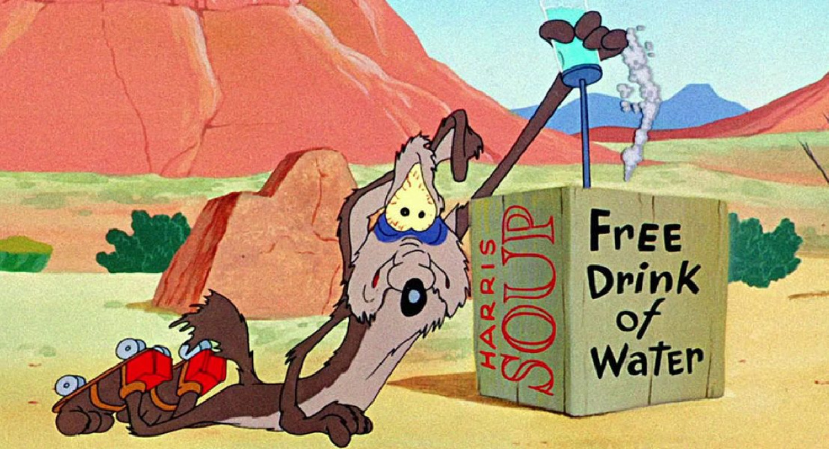 Wile E. Coyote.