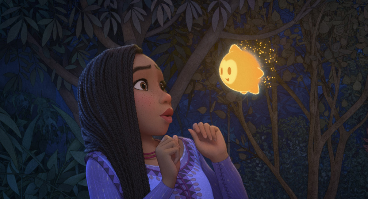STARRING ROLE – In Walt Disney Animation Studios’ “Wish,” sharp-witted idealist Asha (voice of Ariana DeBose) makes a wish so powerful, it’s answered by a cosmic force—a little ball of boundless energy called Star. Helmed by Oscar®-winning director Chris Buck and Fawn Veerasunthorn, “Wish” features original songs by Grammy®-nominated singer/songwriter Julia Michaels and Grammy-winning producer, songwriter and musician Benjamin Rice. The epic animated musical opens only in theaters on Nov. 22, 2023. © 2023 Disney. All Rights Reserved.