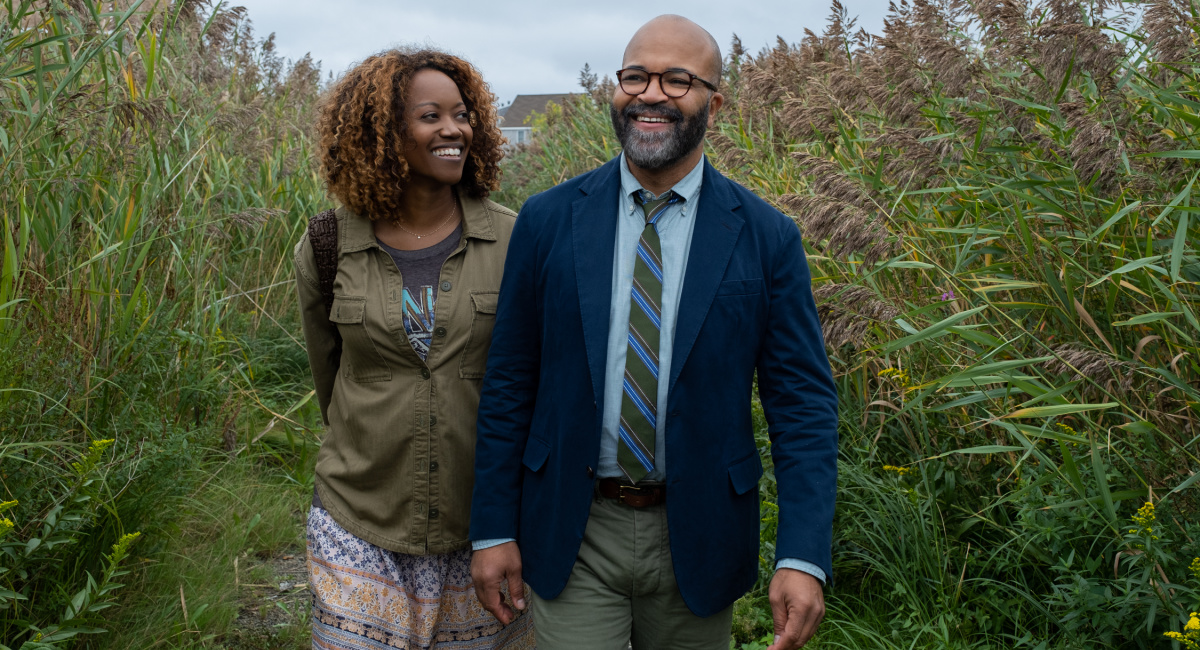 Erika Alexander stars as Coraline and Jeffrey Wright as Thelonious "Monk" Ellison in writer/director Cord Jefferson’s 'American Fiction,' an Orion Pictures Release.