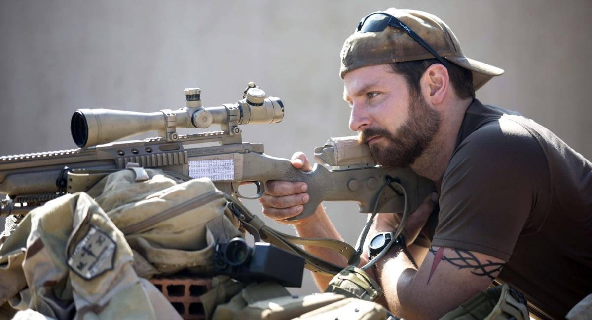 Bradley Cooper as Chris Kyle in 'American Sniper.'