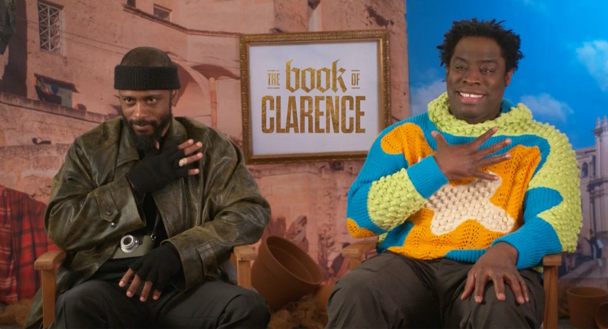 LaKeith Stanfield and director Jeymes Samuel discuss 'The Book of Clarence.'