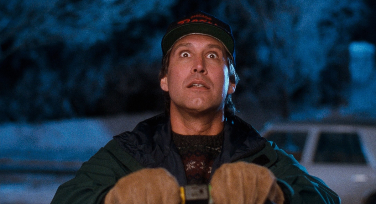 Chevy Chase in 1989's 'National Lampoon's Christmas Vacation.'