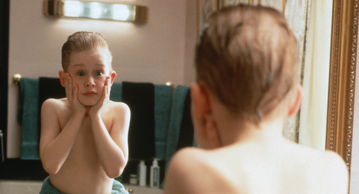 Macaulay Culkin as Kevin McCallister in 'Home Alone.'