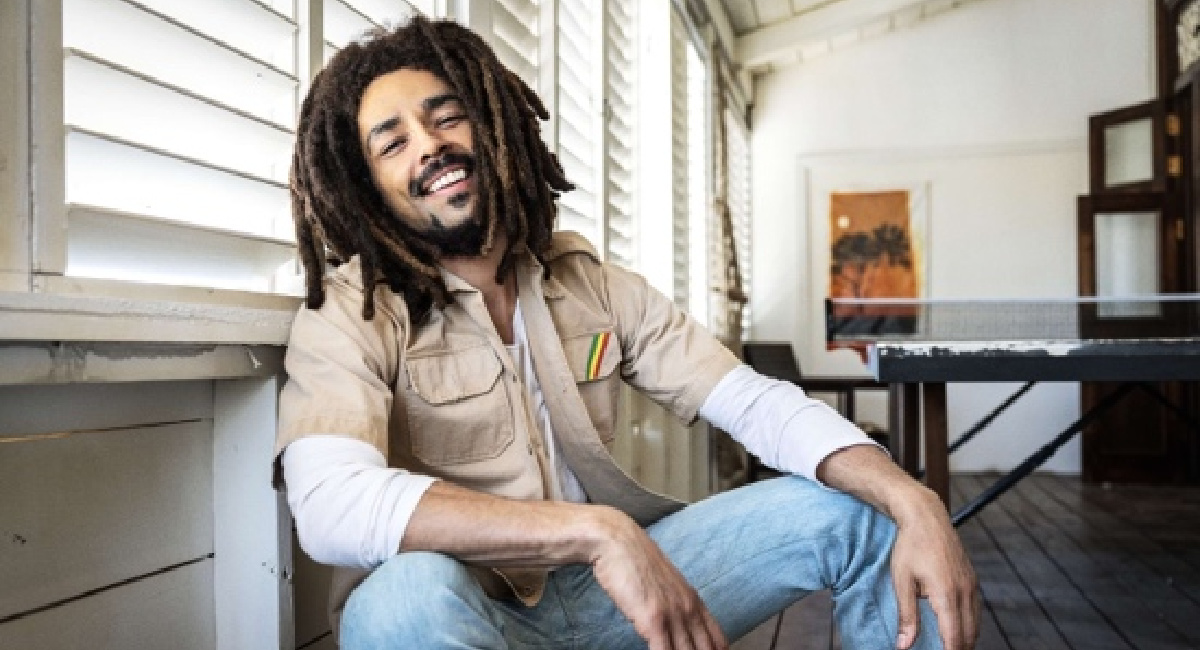 Kingsley Ben-Adir as Bob Marley in 'Bob Marley: One Love.'